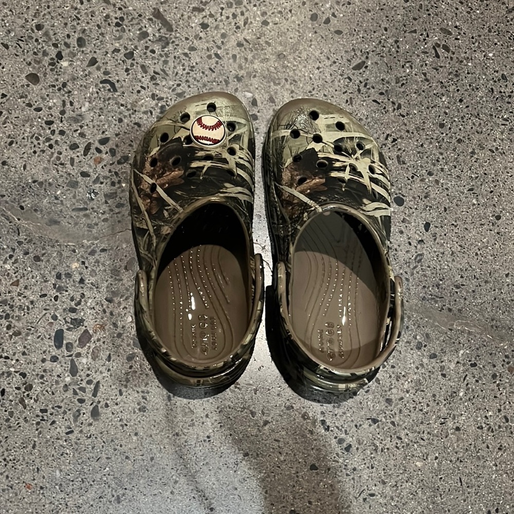 Camo crocs